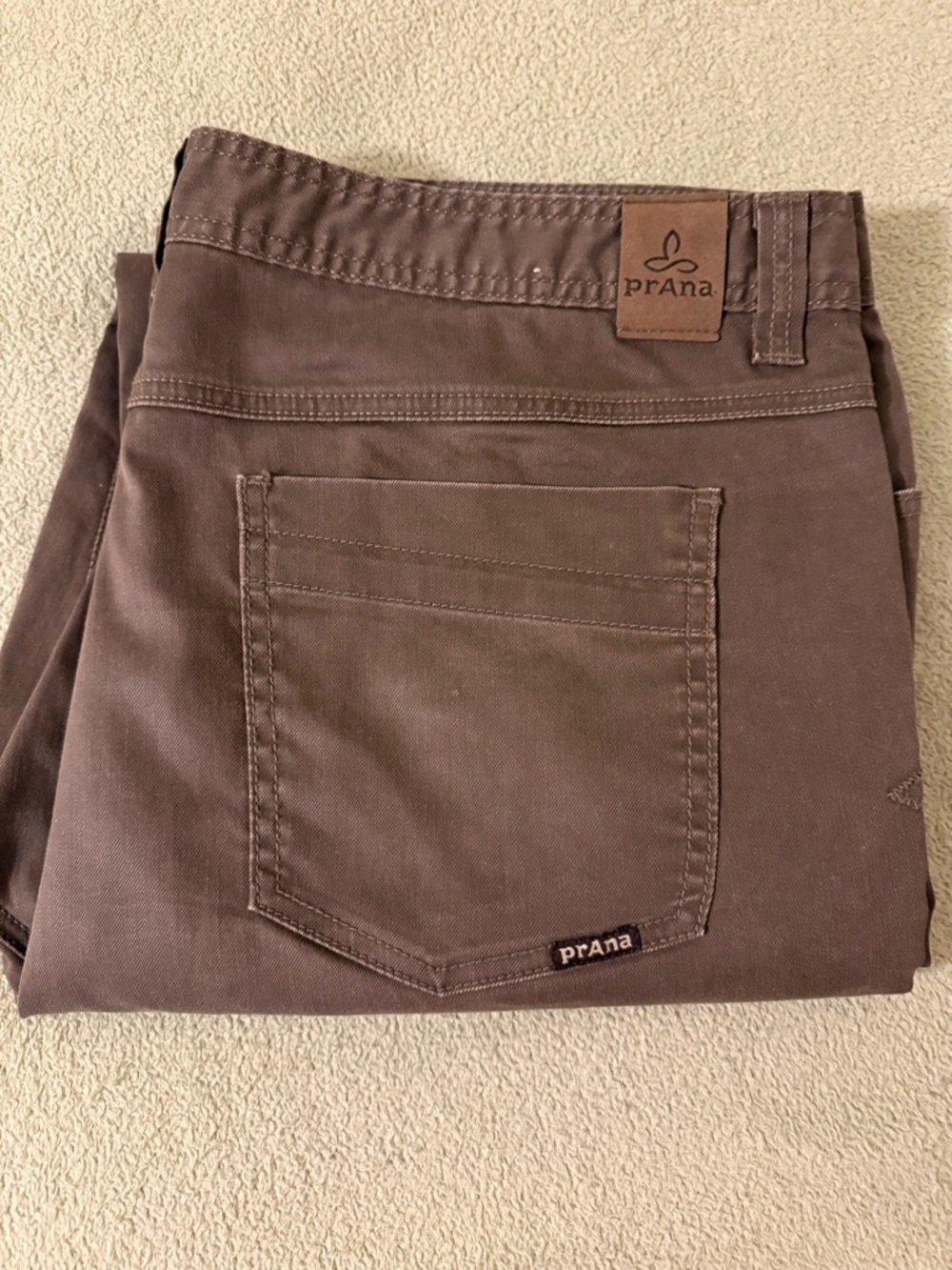 Prana Bridger Jean Chocolate Brown Casual Pants